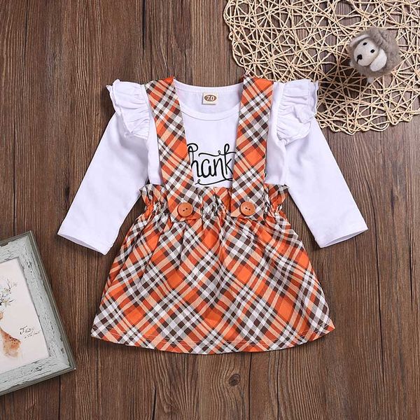 spring autumn casual fashion baby girl letter printing long sleeve and striped suspender skirt children kids 2pcs clothes, White
spring autumn casual fashion baby girl letter printing long sleeve and striped suspender skirt children kids 2pcs clothes, White