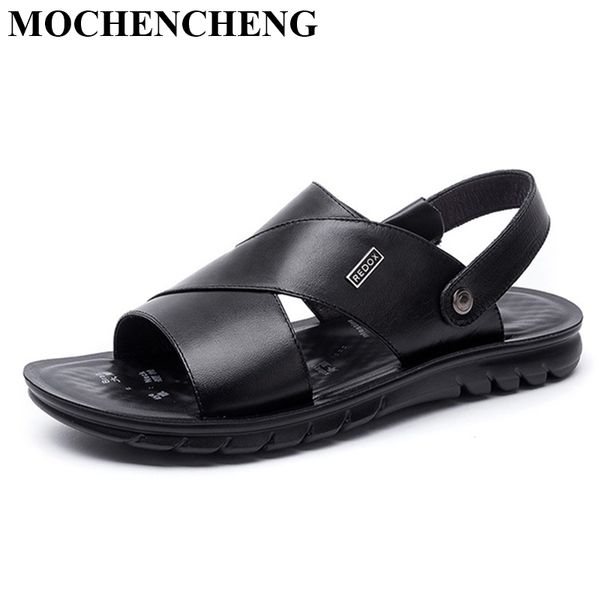 new sandals men summer shoes genuine leather flat slippers solid black brown retro male beach sandals anti-skid soft breathable
new sandals men summer shoes genuine leather flat slippers solid black brown retro male beach sandals anti-skid soft breathable