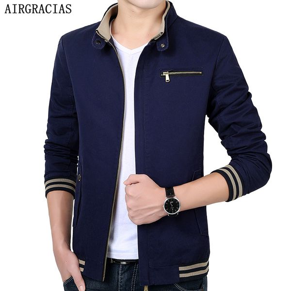 airgracias 2017 men's slim fit jacket 100% cotton material fashion slim men's jackets 5 colors m-4xl overcoat 813, Black;brown
airgracias 2017 men's slim fit jacket 100% cotton material fashion slim men's jackets 5 colors m-4xl overcoat 813, Black;brown