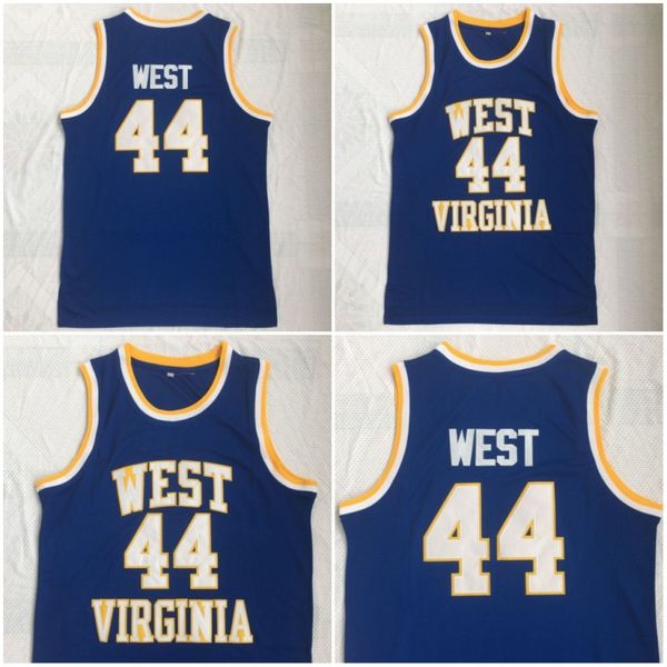 men west virginia east bank high school mountaineers jerry 44# west jersey blue embroidery basketball jerseys, Black;red
men west virginia east bank high school mountaineers jerry 44# west jersey blue embroidery basketball jerseys, Black;red