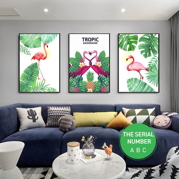 home decor canvas painting ins pink flamingo tropic backgrond posters and print green plant wall art picture for living room
home decor canvas painting ins pink flamingo tropic backgrond posters and print green plant wall art picture for living room
