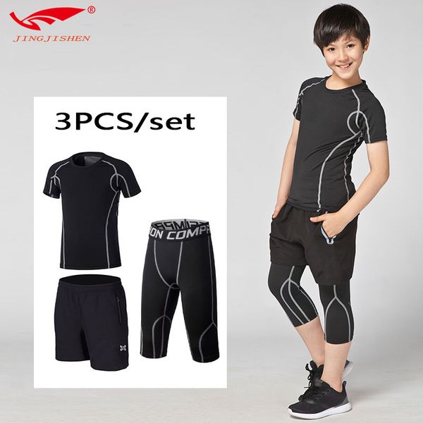 kids sports running set 3/4 shorts sportswear basketball soccer football tennis fitness gym tights shorts shirts pants leggings, Black;blue
kids sports running set 3/4 shorts sportswear basketball soccer football tennis fitness gym tights shorts shirts pants leggings, Black;blue