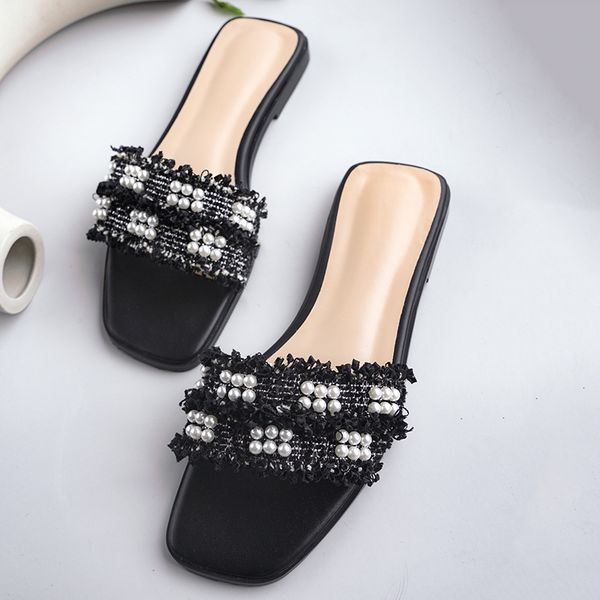 mcrofiber leather flats women slippers new summer flip-flop shoes woman sandals casual mules shoes woman, Black
mcrofiber leather flats women slippers new summer flip-flop shoes woman sandals casual mules shoes woman, Black