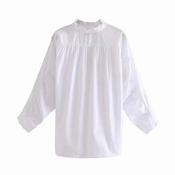 women's blouses & shirts women 2021 sweet fashion ruffled white vintage o neck long sleeve solid female blusas mujer chic
women's blouses & shirts women 2021 sweet fashion ruffled white vintage o neck long sleeve solid female blusas mujer chic
