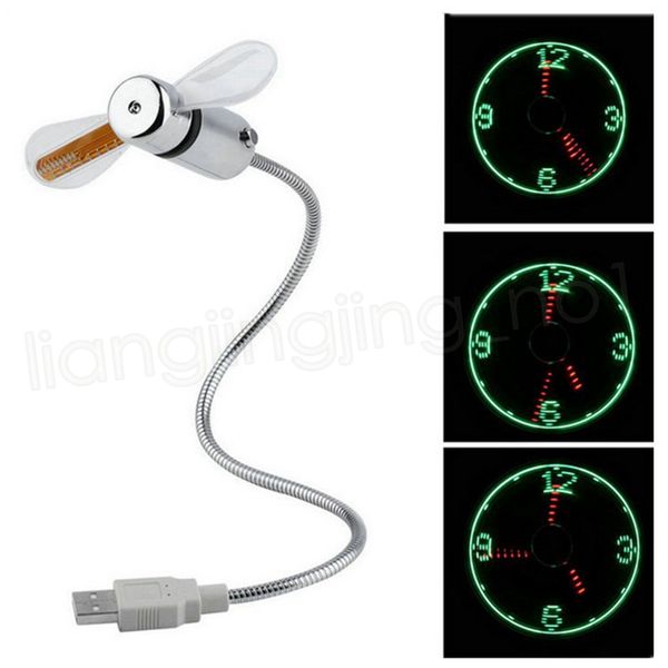 led light usb fan durable adjustable usb gadget mini flexible time clock cool gadget real time display desk decor ffa3802-5
led light usb fan durable adjustable usb gadget mini flexible time clock cool gadget real time display desk decor ffa3802-5