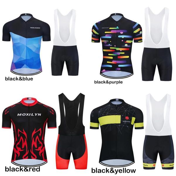 moxilyn 2020 pro team cycling jersey set cycling clothing bike jersey ropa quick dry mens bicycle summer 9d gel pad bike shorts, Black;blue
moxilyn 2020 pro team cycling jersey set cycling clothing bike jersey ropa quick dry mens bicycle summer 9d gel pad bike shorts, Black;blue