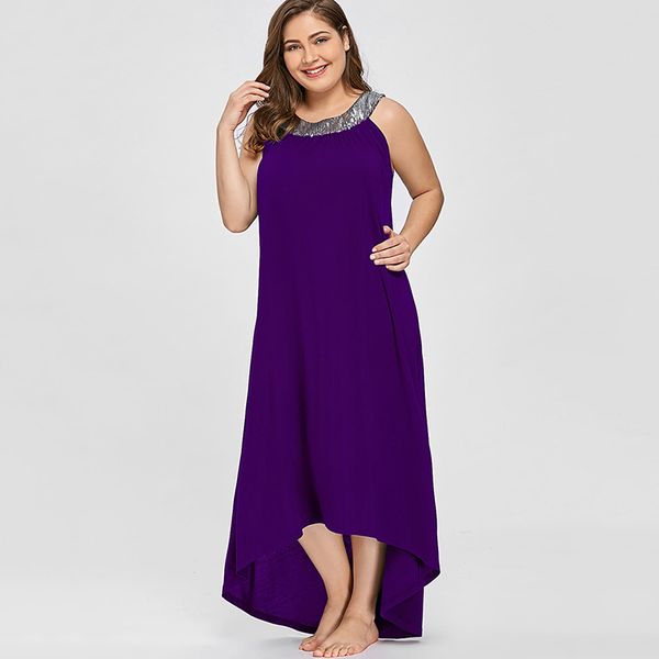 summer sleeveless loose dress fashion casual women dress sequin o-neck long maxi vestidos de verano, Black;gray 
summer sleeveless loose dress fashion casual women dress sequin o-neck long maxi vestidos de verano, Black;gray
