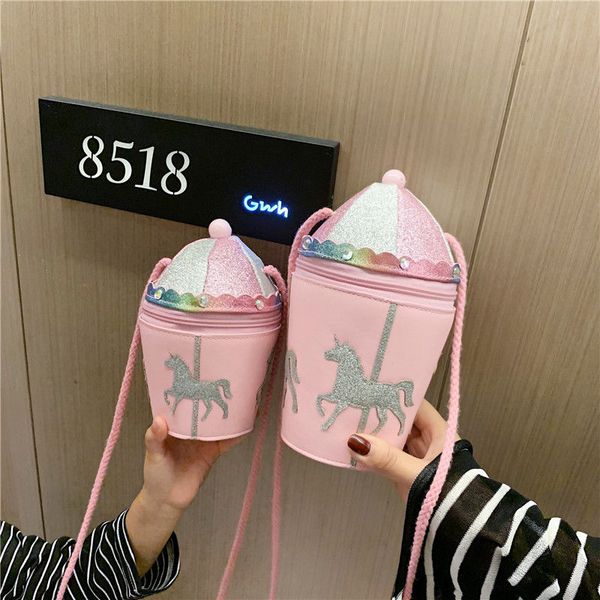 new lovely baby girls pink coin purse carousel parent-child crossbody bag fashion little kids princess accessories small wallet, White
new lovely baby girls pink coin purse carousel parent-child crossbody bag fashion little kids princess accessories small wallet, White