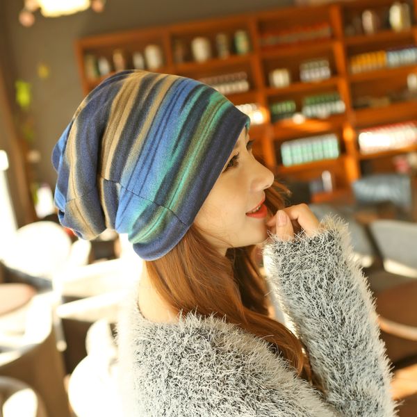 miya mona new arrival women elegant scarf knitted winter hats for lady stripe beanies lady warm soft woman hat accessories, Blue;gray
miya mona new arrival women elegant scarf knitted winter hats for lady stripe beanies lady warm soft woman hat accessories, Blue;gray