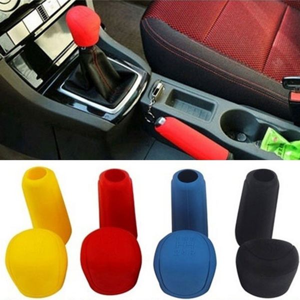 2pcs universal manual car hand brake case silicone gear head shift knob cover gear shift collars handbrake grip, Black
2pcs universal manual car hand brake case silicone gear head shift knob cover gear shift collars handbrake grip, Black