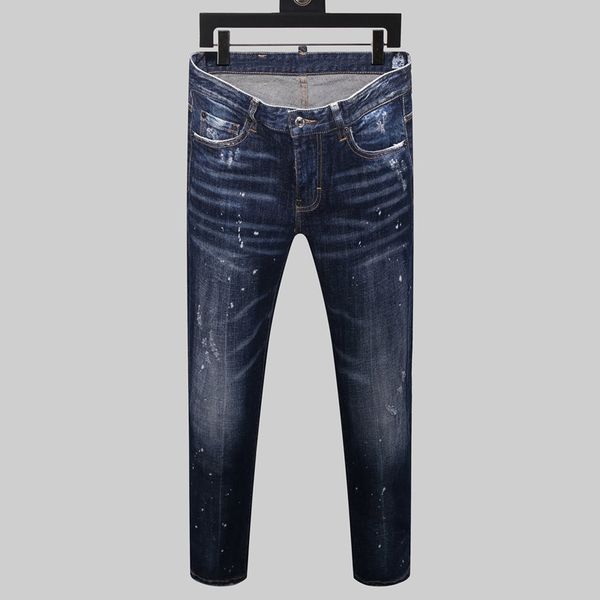 brand mens designer jeans ripped jeans skinny biker pants off panther soldier men slim denim purple brand jeans luxury pants, Blue
brand mens designer jeans ripped jeans skinny biker pants off panther soldier men slim denim purple brand jeans luxury pants, Blue