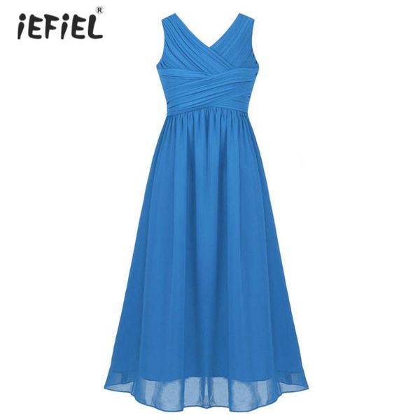 iefiel kids girls chiffon sleeveless flower girls dress princess wedding birthday party dress vestido de festa formal long, Red;yellow
iefiel kids girls chiffon sleeveless flower girls dress princess wedding birthday party dress vestido de festa formal long, Red;yellow