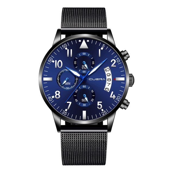 mens watches cuena blue waterproof wrist watch ultra thin date simple casual quartz watch for men sports clock, Slivery;brown
mens watches cuena blue waterproof wrist watch ultra thin date simple casual quartz watch for men sports clock, Slivery;brown