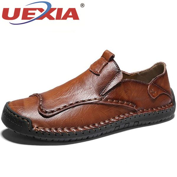 uexia 2019 new comfortable men casual shoes loafers quality leather men's flats moccasins handmade outdoor sport plus size 38-48, Black
uexia 2019 new comfortable men casual shoes loafers quality leather men's flats moccasins handmade outdoor sport plus size 38-48, Black