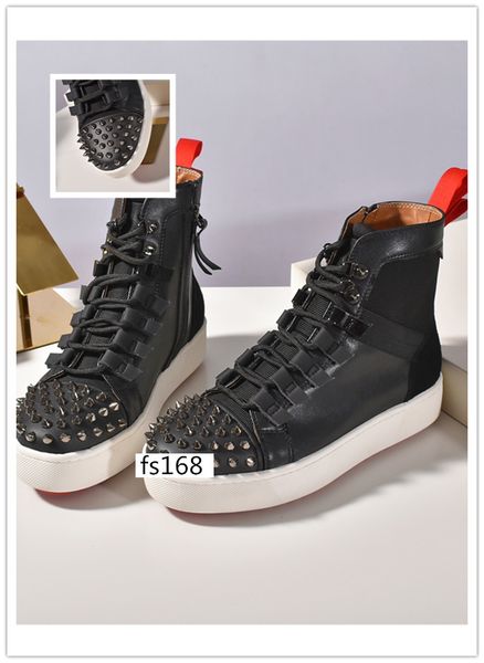 wholesale new men designer running red shoes krystal spike sock trainers bottom sneakers neoprene rivet sneaker for size 36, Black
wholesale new men designer running red shoes krystal spike sock trainers bottom sneakers neoprene rivet sneaker for size 36, Black