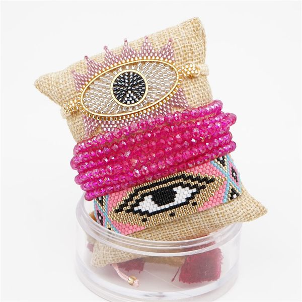 zvzo turkish evil eye bracelet miyuki bracelet for women tassel crystal jewelry pulseras mujer 2019 handmade miyuki joyeria, Golden;silver
zvzo turkish evil eye bracelet miyuki bracelet for women tassel crystal jewelry pulseras mujer 2019 handmade miyuki joyeria, Golden;silver