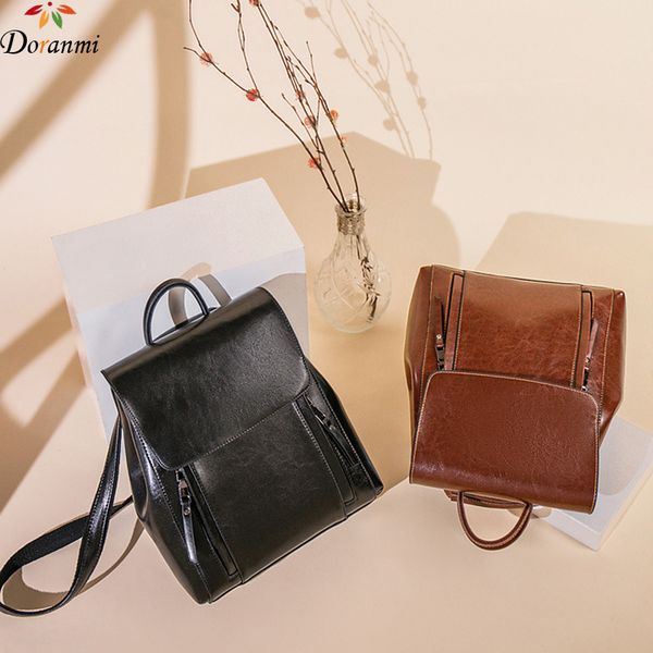doranmi genuine leather women's backpack 2019 cow leather schoolbag female rucksack shoulder book bag mochila bg204
doranmi genuine leather women's backpack 2019 cow leather schoolbag female rucksack shoulder book bag mochila bg204