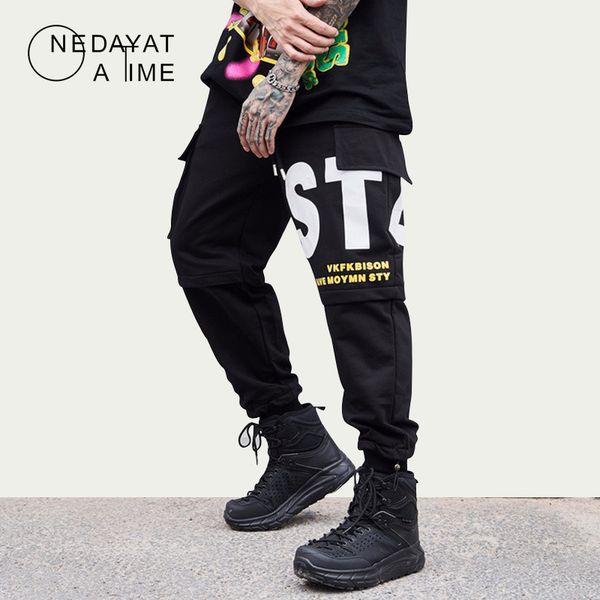 men's pants fashion letter print casual men harajuku hip hop big pockets harem trousers streetwear joggers little feet sweatpants, Black
men's pants fashion letter print casual men harajuku hip hop big pockets harem trousers streetwear joggers little feet sweatpants, Black