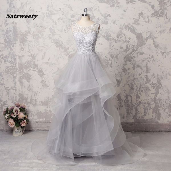 boho beach wedding dresses lace organza romantic bridal dress o-neck ruffles wedding gowns backless vestidos de noiva 2023, White
boho beach wedding dresses lace organza romantic bridal dress o-neck ruffles wedding gowns backless vestidos de noiva 2023, White