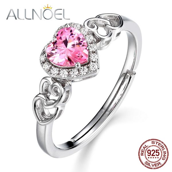 allnoel 925 sterling silver classic heart ring for women sparkling pink spinel gemstone wedding engagement rings set 2019 hot, Golden;silver
allnoel 925 sterling silver classic heart ring for women sparkling pink spinel gemstone wedding engagement rings set 2019 hot, Golden;silver