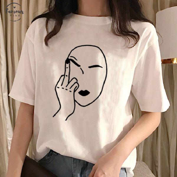 new michelangelo spoof t shirts women harajuku ulzzang tumblr kawaii femme t shirt casual tee vintage womens t shirt, White
new michelangelo spoof t shirts women harajuku ulzzang tumblr kawaii femme t shirt casual tee vintage womens t shirt, White