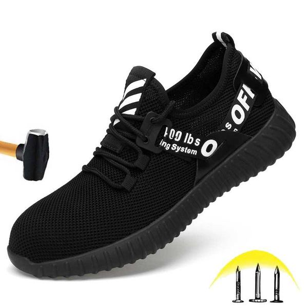 new men's safety shoes 2020 summer fashion breathable work boots outdoor light steel toe puncture wear-resistant sneakers 35-46, Black
new men's safety shoes 2020 summer fashion breathable work boots outdoor light steel toe puncture wear-resistant sneakers 35-46, Black