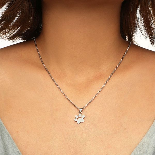 simple trendy animal footprint cat paw pendant necklaces for women vintage gold silver chain clavicle necklace fashion jewelry gift yn08, Golden;silver
simple trendy animal footprint cat paw pendant necklaces for women vintage gold silver chain clavicle necklace fashion jewelry gift yn08, Golden;silver