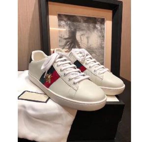 2020 дешевые мужчины женщины sneaker повседневная обувь luxury snake дизайнер low top leather sneakers ace bee stripes чистка walking спорти, Black
2020 дешевые мужчины женщины sneaker повседневная обувь luxury snake дизайнер low top leather sneakers ace bee stripes чистка walking спорти, Black