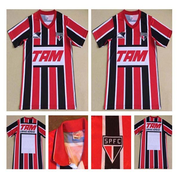 1993 1994 sao paulo retro soccer jerseys home away red black white 93 94 runiniao fútbol classic vintage football shirts quality
1993 1994 sao paulo retro soccer jerseys home away red black white 93 94 runiniao fútbol classic vintage football shirts quality
