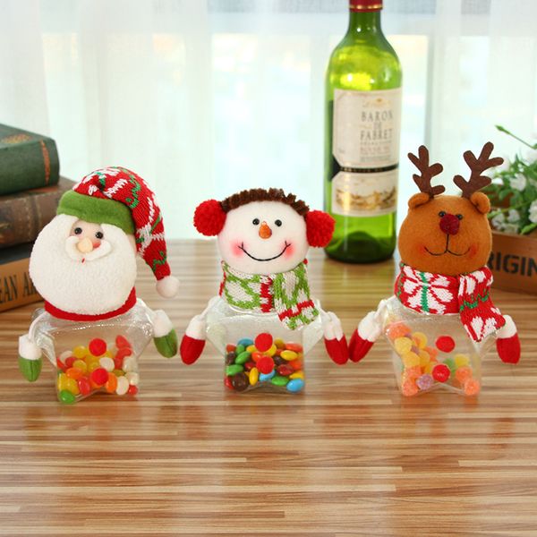 17x8cm christmas candy box kids candy box bottle gift santa claus snowman elk plush doll jar party xmas decoration
17x8cm christmas candy box kids candy box bottle gift santa claus snowman elk plush doll jar party xmas decoration