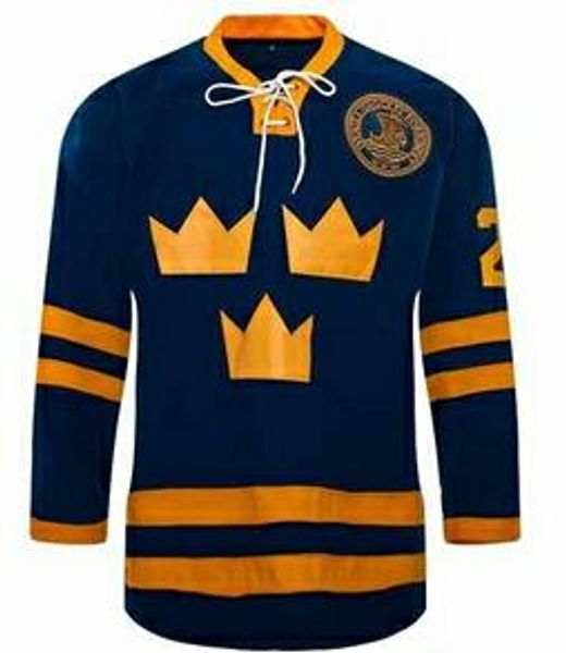 #21 peter forsberg jersey team sweden ice hockey jerseys stithed sewn blue custom your name & number embroidered, Black;red
#21 peter forsberg jersey team sweden ice hockey jerseys stithed sewn blue custom your name & number embroidered, Black;red