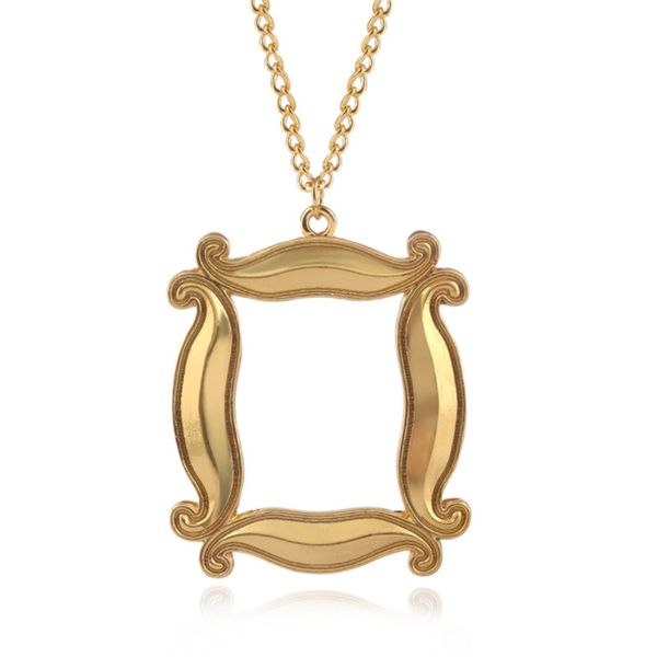 tv friends necklace peephole frame pendant door gold enamel necklace trendy friendship jewelry accessories gift, Silver
tv friends necklace peephole frame pendant door gold enamel necklace trendy friendship jewelry accessories gift, Silver