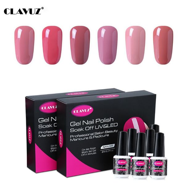clavuz 6pcs/lot 8ml nude nail gel polish varnish manicure set vernis uv led semi permanent polish kit nail art gel lacquer sets
clavuz 6pcs/lot 8ml nude nail gel polish varnish manicure set vernis uv led semi permanent polish kit nail art gel lacquer sets