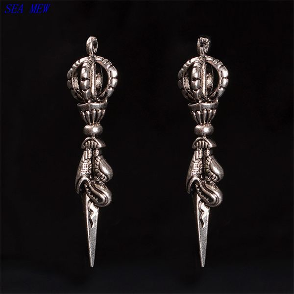 sea mew 5 pcs vintage style tibetan silver color zinc alloy krisssword vajry pestle nepal pendant charm diy jewelry accessories
sea mew 5 pcs vintage style tibetan silver color zinc alloy krisssword vajry pestle nepal pendant charm diy jewelry accessories