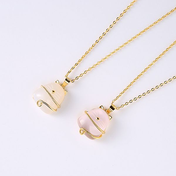 cute cartoon totoro necklace for women lucky cat clavicle chain necklace with pink crystal s925 sterling silver jewelry kolye
cute cartoon totoro necklace for women lucky cat clavicle chain necklace with pink crystal s925 sterling silver jewelry kolye