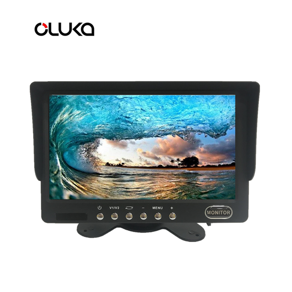 7 inch ahd rear view monitor with 2 ways video input/support image reversal mirror transition car
7 inch ahd rear view monitor with 2 ways video input/support image reversal mirror transition car