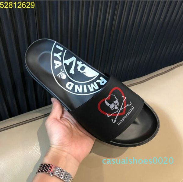 fashion slide sandals slippers for men with original box mastermind japan pariya men slipper c20, Black
fashion slide sandals slippers for men with original box mastermind japan pariya men slipper c20, Black