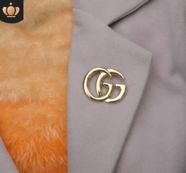 y designer exquisite double letter g brooch for women statement brand fashion brooches pins accessories jewelry gift3, Gray
y designer exquisite double letter g brooch for women statement brand fashion brooches pins accessories jewelry gift3, Gray