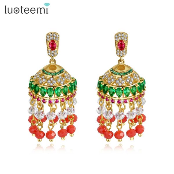 luoteemi vintage indian design big dangle drop earrings colorful cz inlaid red beads tassle bridal fashion jewelry brincos, Silver
luoteemi vintage indian design big dangle drop earrings colorful cz inlaid red beads tassle bridal fashion jewelry brincos, Silver