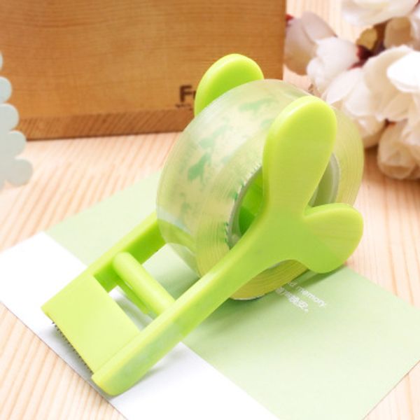 creative office small tape holder student deskstationery with stickers with tearing transparent tape cutter
creative office small tape holder student deskstationery with stickers with tearing transparent tape cutter