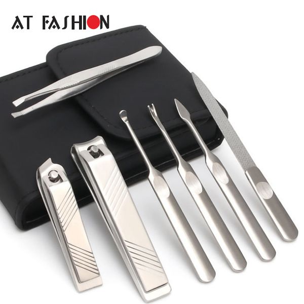 7pcs nail art manicure set stainless steel nail clipper kit cuticle spoon pusher tweezer nippers trimmer care tools kits
7pcs nail art manicure set stainless steel nail clipper kit cuticle spoon pusher tweezer nippers trimmer care tools kits