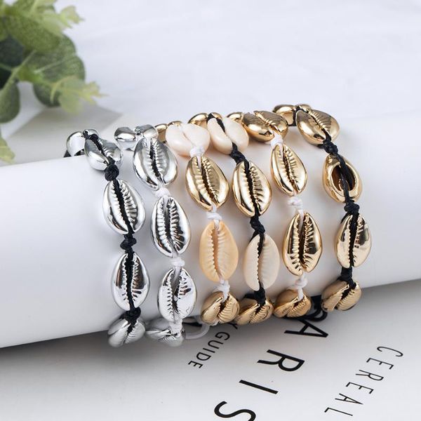 fashion anklets for women bracelet shells foot jewelry 12 pair/set, Red;blue