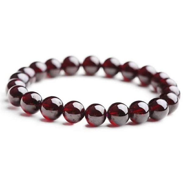 10mm natural wine red garnet gemstone bracelets for women female stretch crystal round bead bracelet, Golden;silver
10mm natural wine red garnet gemstone bracelets for women female stretch crystal round bead bracelet, Golden;silver