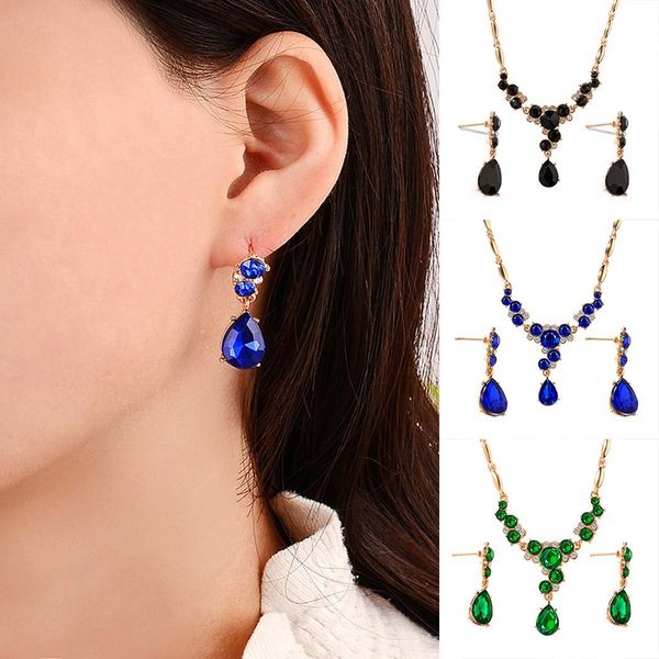women rhinestone plastic gem pendant necklaces drop earrings set jewelry set rhinestone, geometric casual, Silver
women rhinestone plastic gem pendant necklaces drop earrings set jewelry set rhinestone, geometric casual, Silver