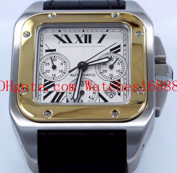 100 xl w20091x7 42mm 18k yellow gold automatic machinery mens watch men's sport wrist watches black leather band
100 xl w20091x7 42mm 18k yellow gold automatic machinery mens watch men's sport wrist watches black leather band