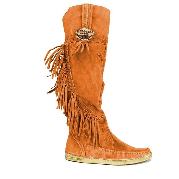 fashion cowboy style boots 2019 new women fringe suede leather middle boots chunky heel tassel motorcycle, Black
fashion cowboy style boots 2019 new women fringe suede leather middle boots chunky heel tassel motorcycle, Black