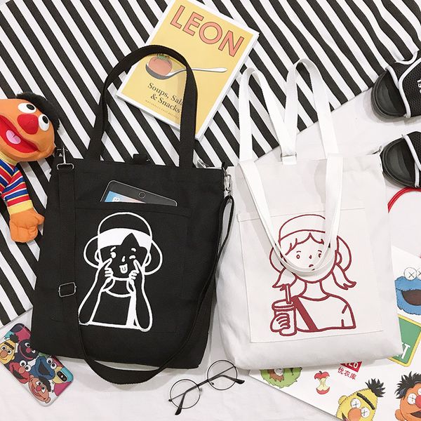 printed canvas bag 2020 new fashion women's shoulder shoulder bag casual wild large capacity student female
printed canvas bag 2020 new fashion women's shoulder shoulder bag casual wild large capacity student female