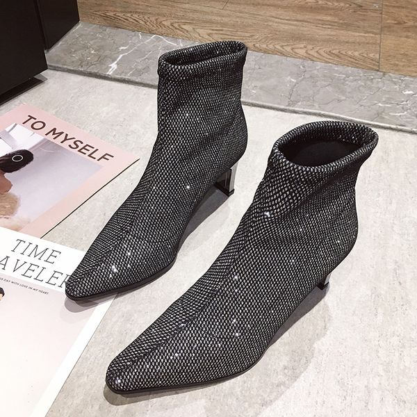 2019 ladies high heels boots women shoes spring autumn single boots woman party shoes fashion brand high heel 7cm yx1921, Black
2019 ladies high heels boots women shoes spring autumn single boots woman party shoes fashion brand high heel 7cm yx1921, Black