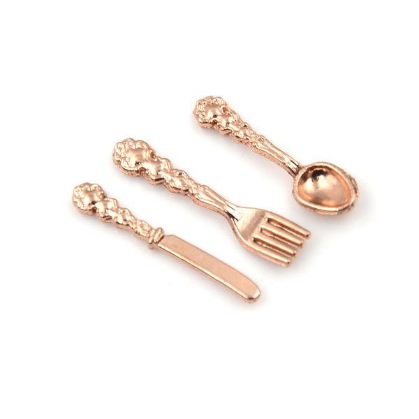 1set 1:12 fork knife soup spoon tableware simulation dollhouse miniature accessories kitchen food furniture toys
1set 1:12 fork knife soup spoon tableware simulation dollhouse miniature accessories kitchen food furniture toys