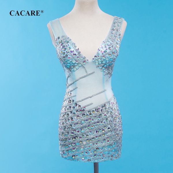 party evening dresses see through mesh prom dress short special occasion runway rhinestones light blue f0513 deep v neck, Black
party evening dresses see through mesh prom dress short special occasion runway rhinestones light blue f0513 deep v neck, Black